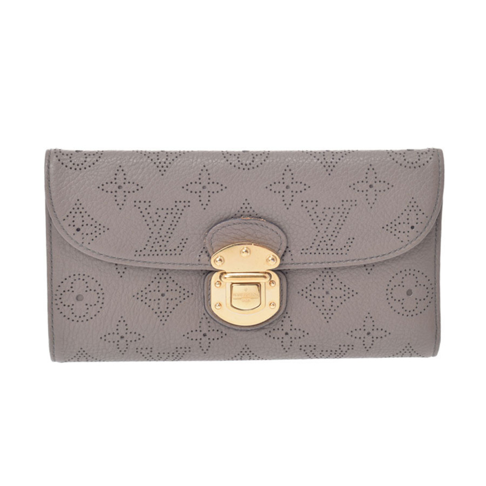 Louis Vuitton Mahina Portefeuille Wallet Amelia Taupe